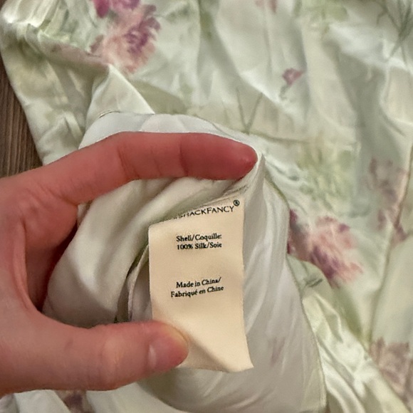 NWT Loveshackfancy Suniva Silk Floral Midi Dress - Picture 10 of 14